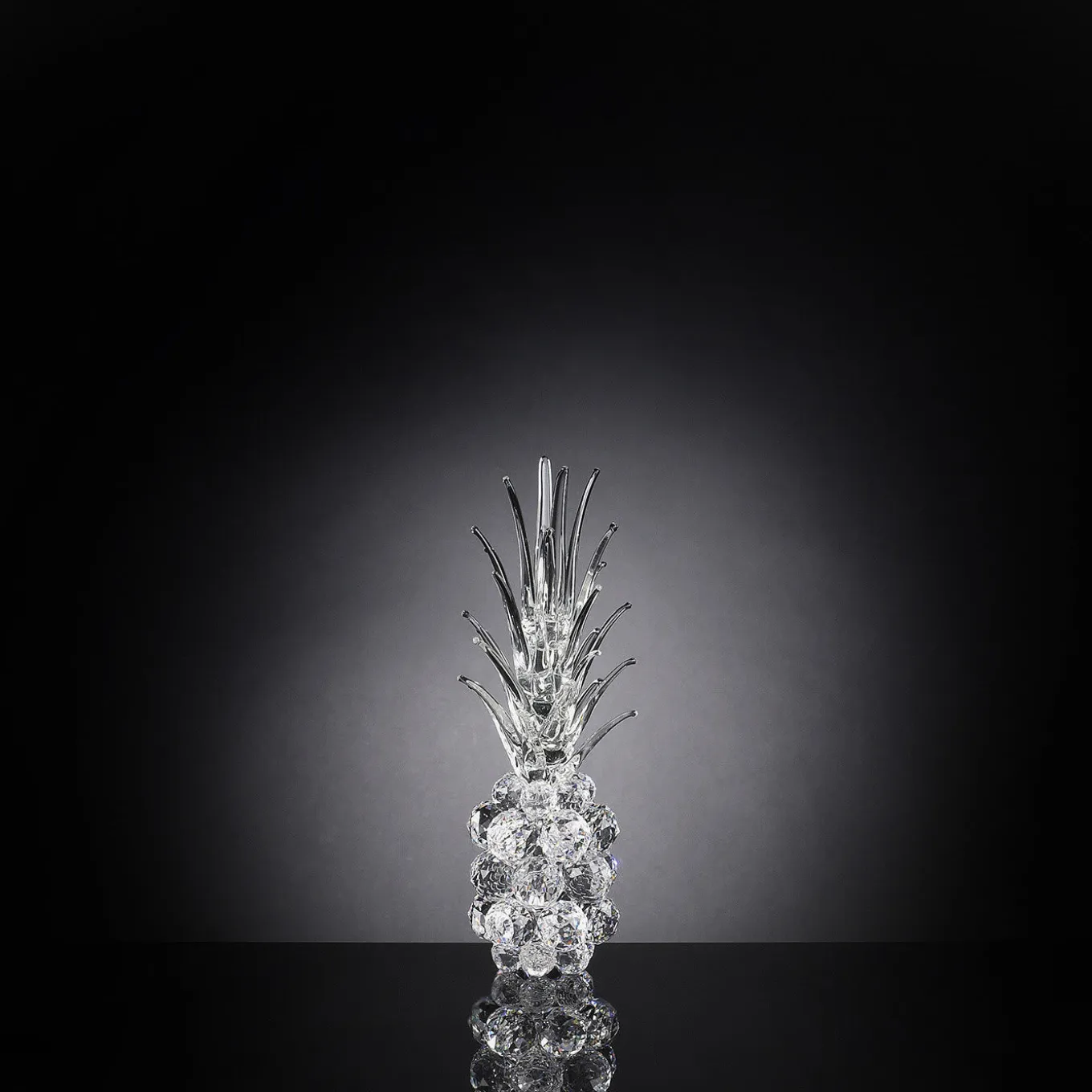 Ananas di cristallo grande