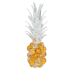 Ananas piccolo in cristallo ambrato