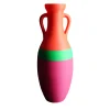 Anfora Giulio Cesare XL verde fucsia e arancio