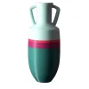 Anfora Ottaviano XL Verde Fucsia Arancione e Azzurro