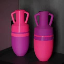 Anfora Ottaviano XL viola e fucsia