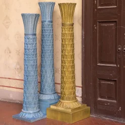 Anne Colonna decorativa azzurra