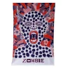 Arazzo/Coperta Zombie Multicolore in Cotone Biologico