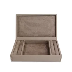 Arc Long Gray Jewelry Chest