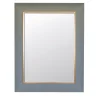 Arco - Specchio contemporaneo azzurro
