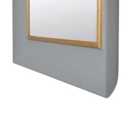 Arco - Specchio contemporaneo azzurro