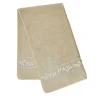 Asciugamano da bagno Roma beige e bianco azzurro