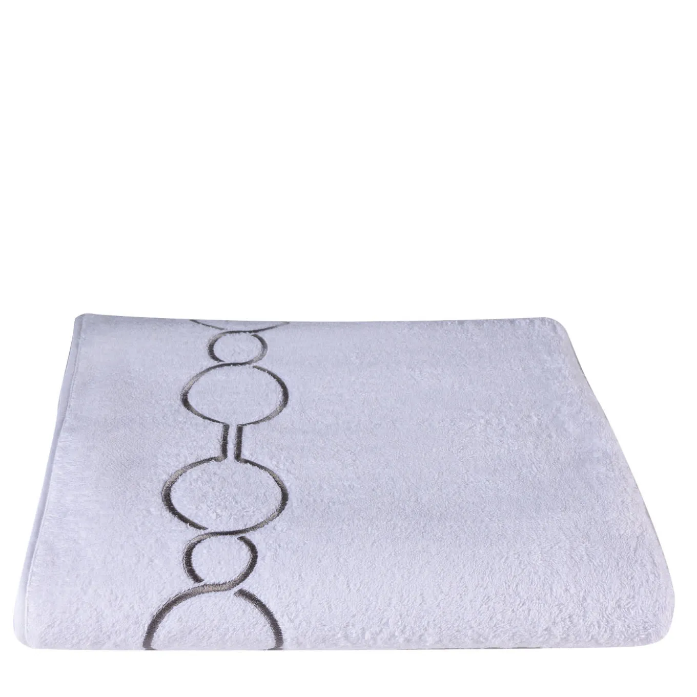 Asciugamano da bagno Shangri-La rosa e bianco