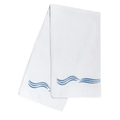 Asciugamano da bagno Tuffo Bianco e Blu Assisi