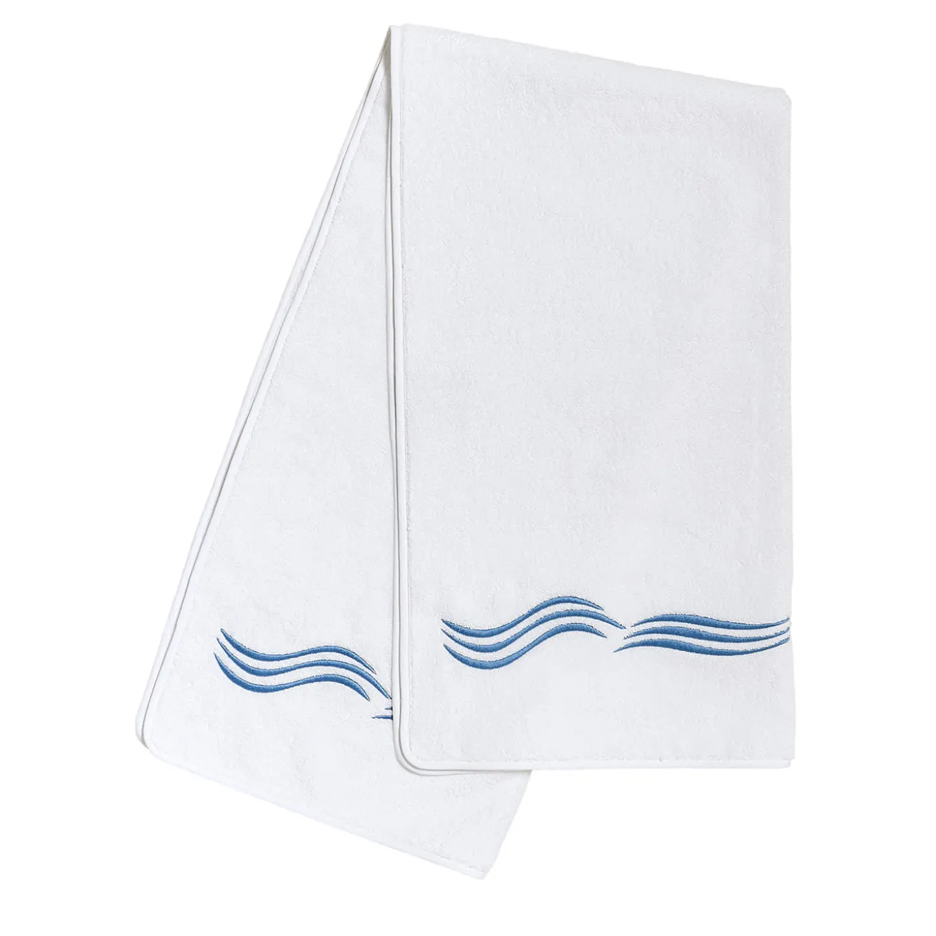 Asciugamano da bagno Tuffo Bianco e Blu Assisi