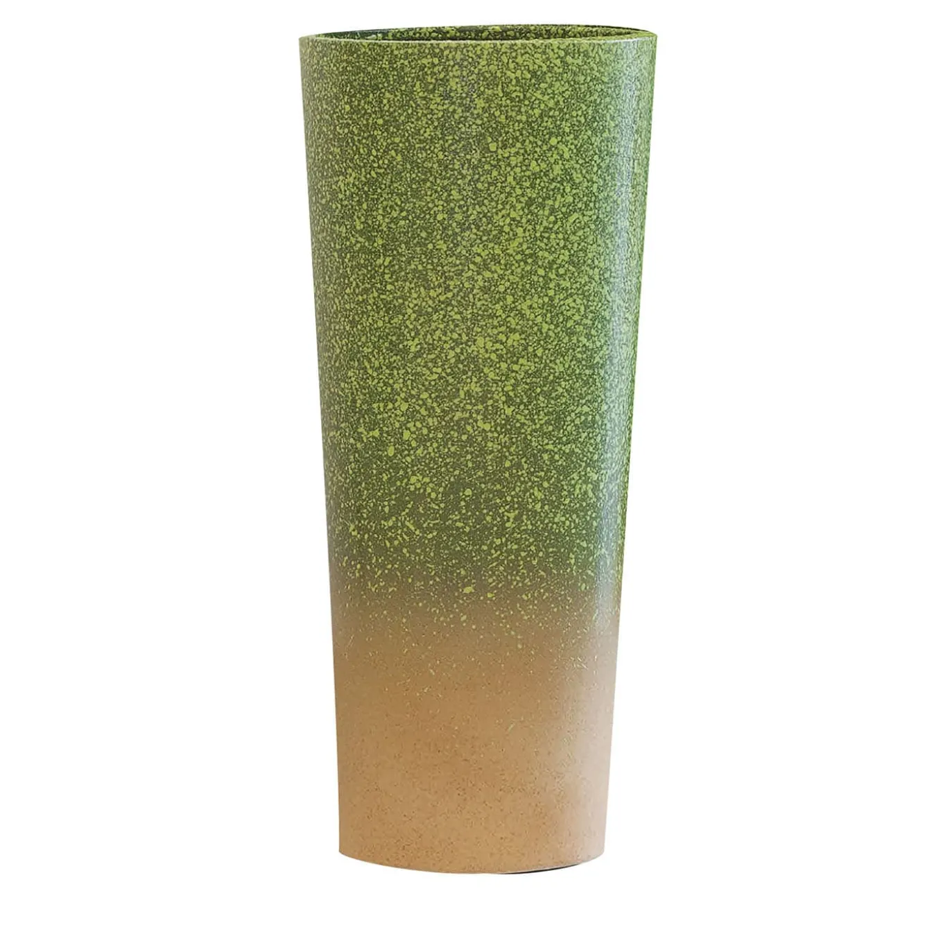 Belmont Vaso piccolo maculato verde-beige