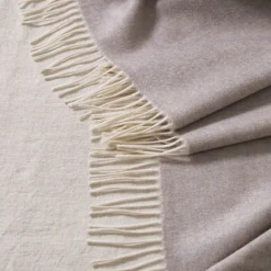 Biella60 Coperta grigio tortora