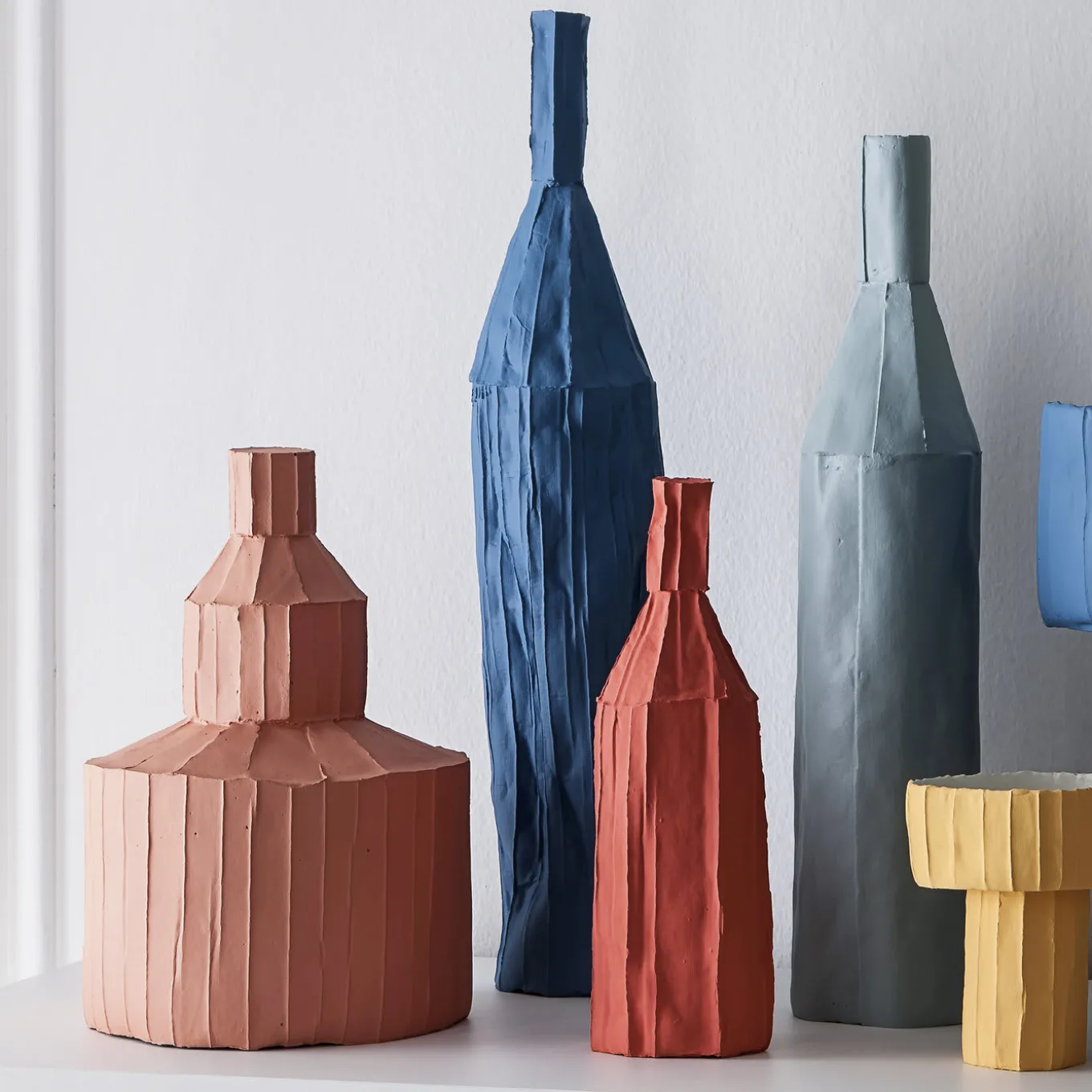 Bottiglia decorativa Fide Corteccia B8/Pesca