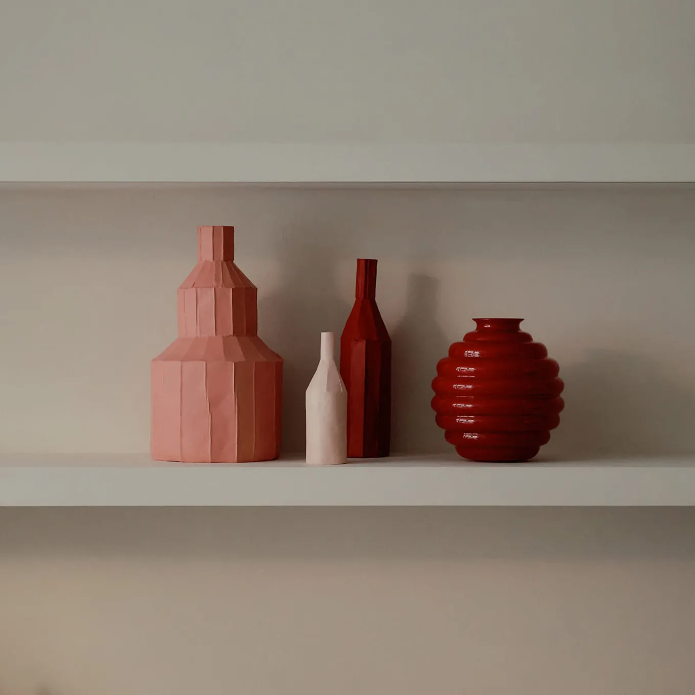 Bottiglia decorativa Fide Corteccia B8/Pesca