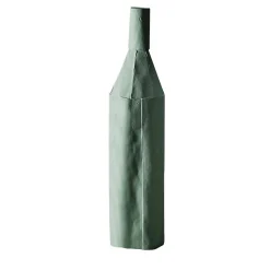 Bottiglia Decorativa Liscia E2/Verde azzurro scuro