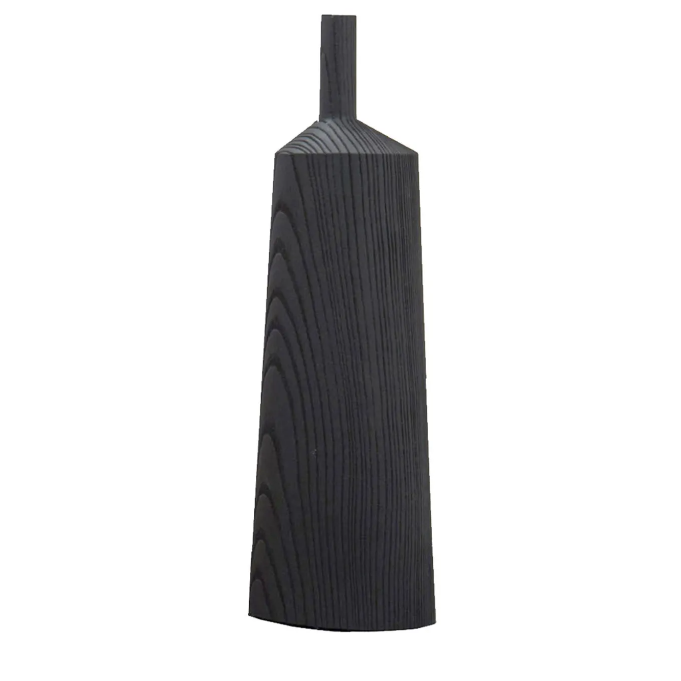 Bottiglia in legno di frassino nero