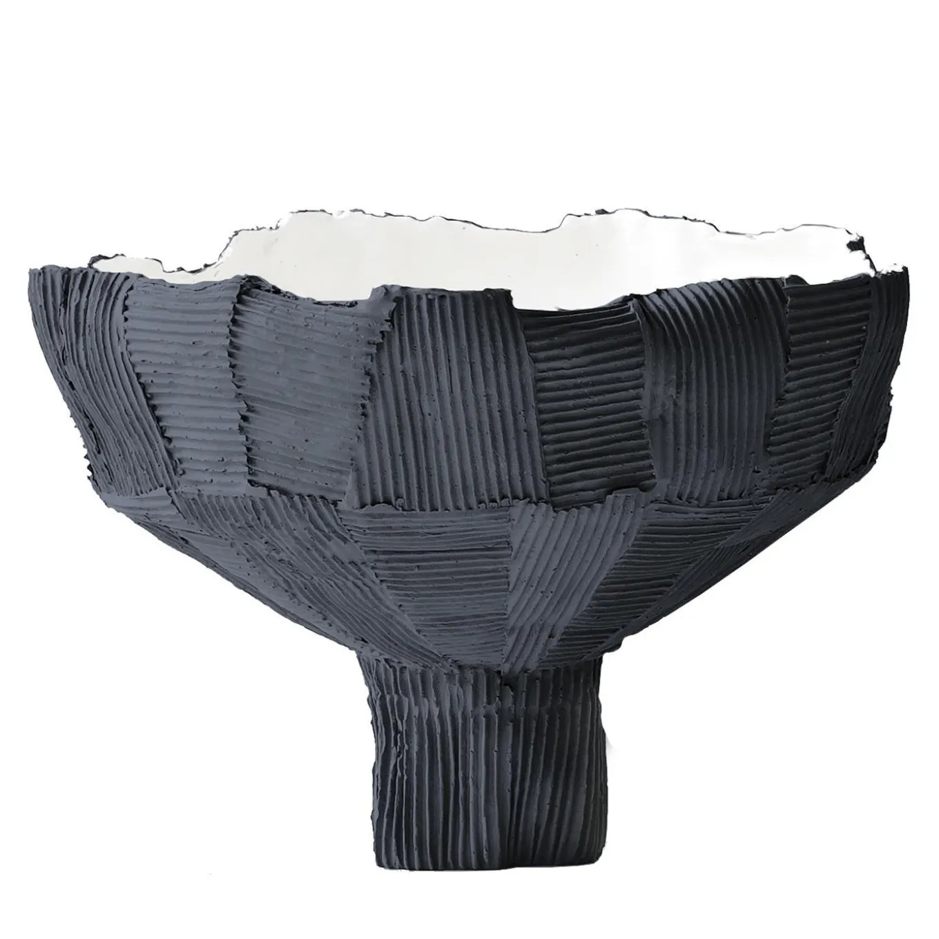 Bowl Anemone Cartoccio E18/Nero