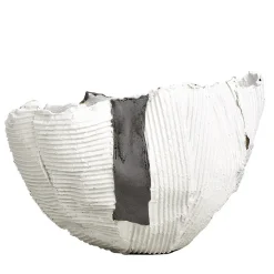 Bowl Cartoccio Bianca con Inserto Grigio
