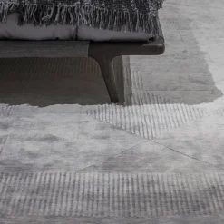 BSI 04 Tappeto Bamboo Iceberg Silvery di E. Garbin & M. Boglietti