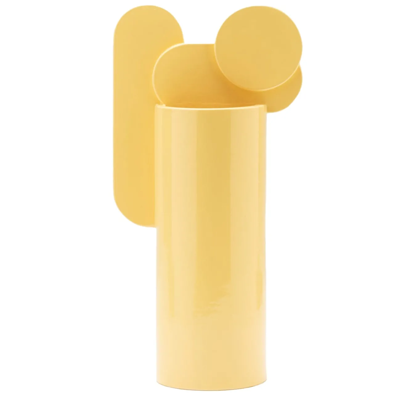Bubble Family Arancia Vaso Giallo Pastello