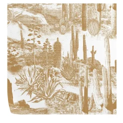 Cactus Paesaggio Boho Carta da parati