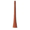 Candelabro Mono Omega in ceramica rosso indiano opaco