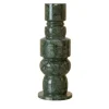 Candelabro Oreadi Nemesi in Marmo Green Guatemala di Rotella