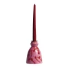 Candeliere in ceramica fucsia con 4 candele profumate