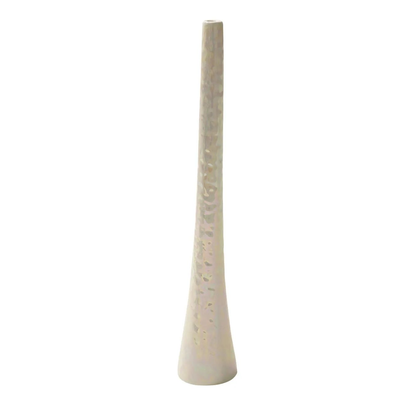 Candeliere in ceramica Perlata