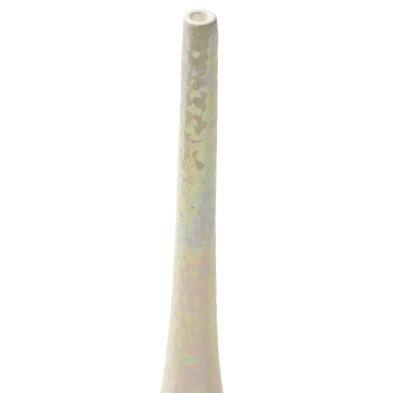 Candeliere in ceramica Perlata