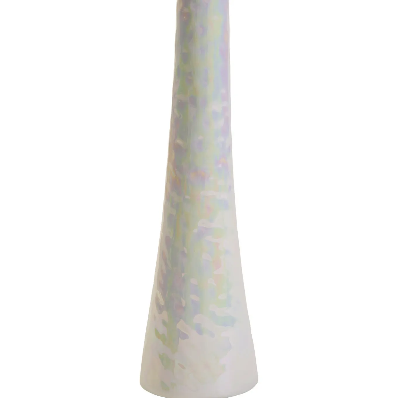 Candeliere in ceramica Perlata