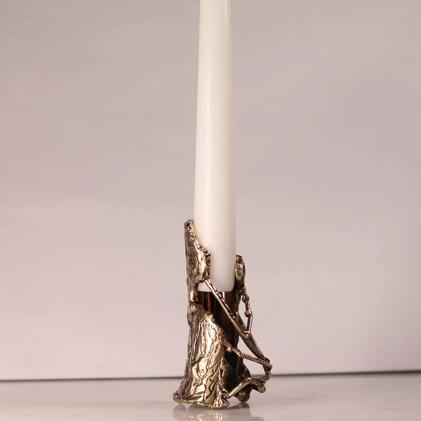 Candeliere in ottone Underwood