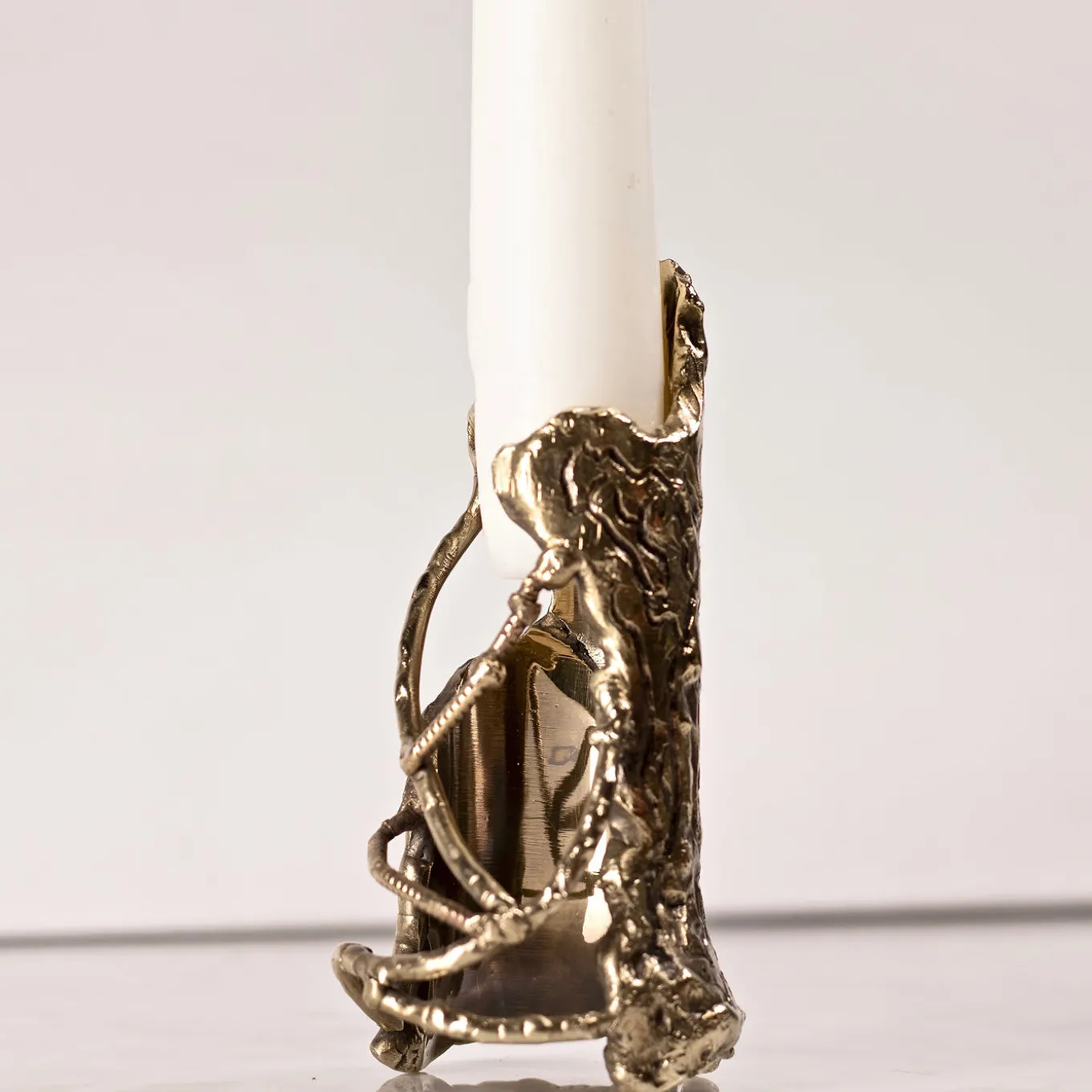 Candeliere in ottone Underwood