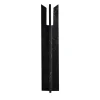 Candeliere Trinity L in marmo nero e oro