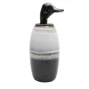 Canopo Anatra Vaso bianco e nero #3