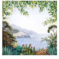 Carta da parati ai limoni