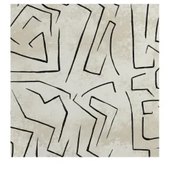 Carta da parati artistica dal design minimale