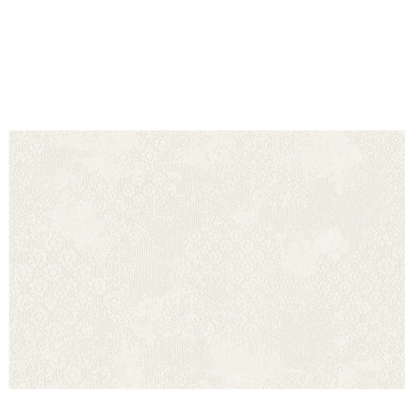 Carta da parati bianca Ricami