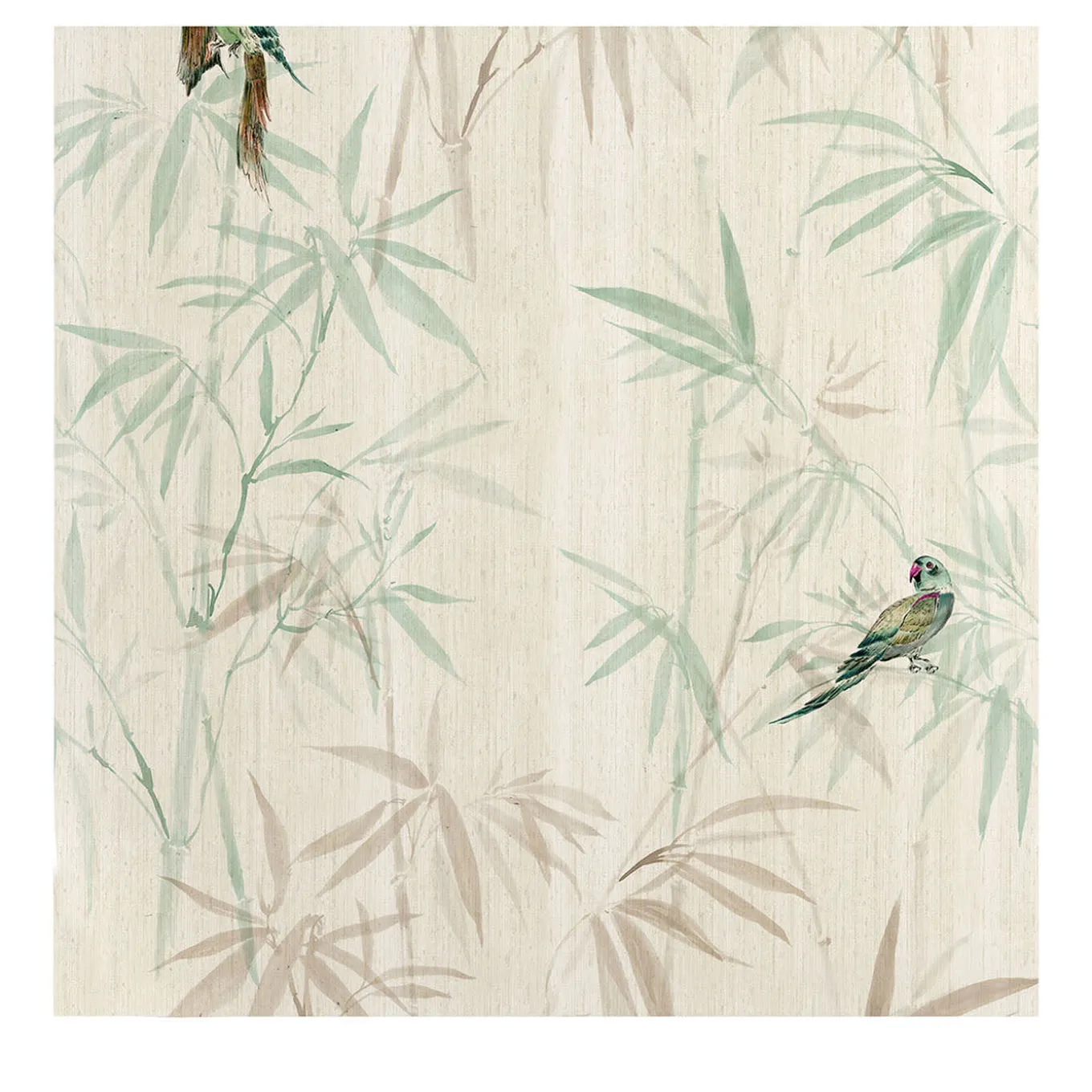 Carta da Parati Chinoiserie con Foresta di Bambù