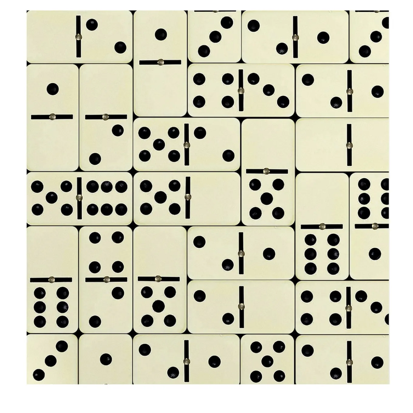 Carta da parati con motivo a piastrelle Domino