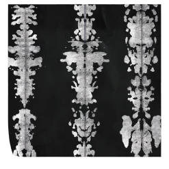 Carta da parati con schizzi di acquarello monocromatici