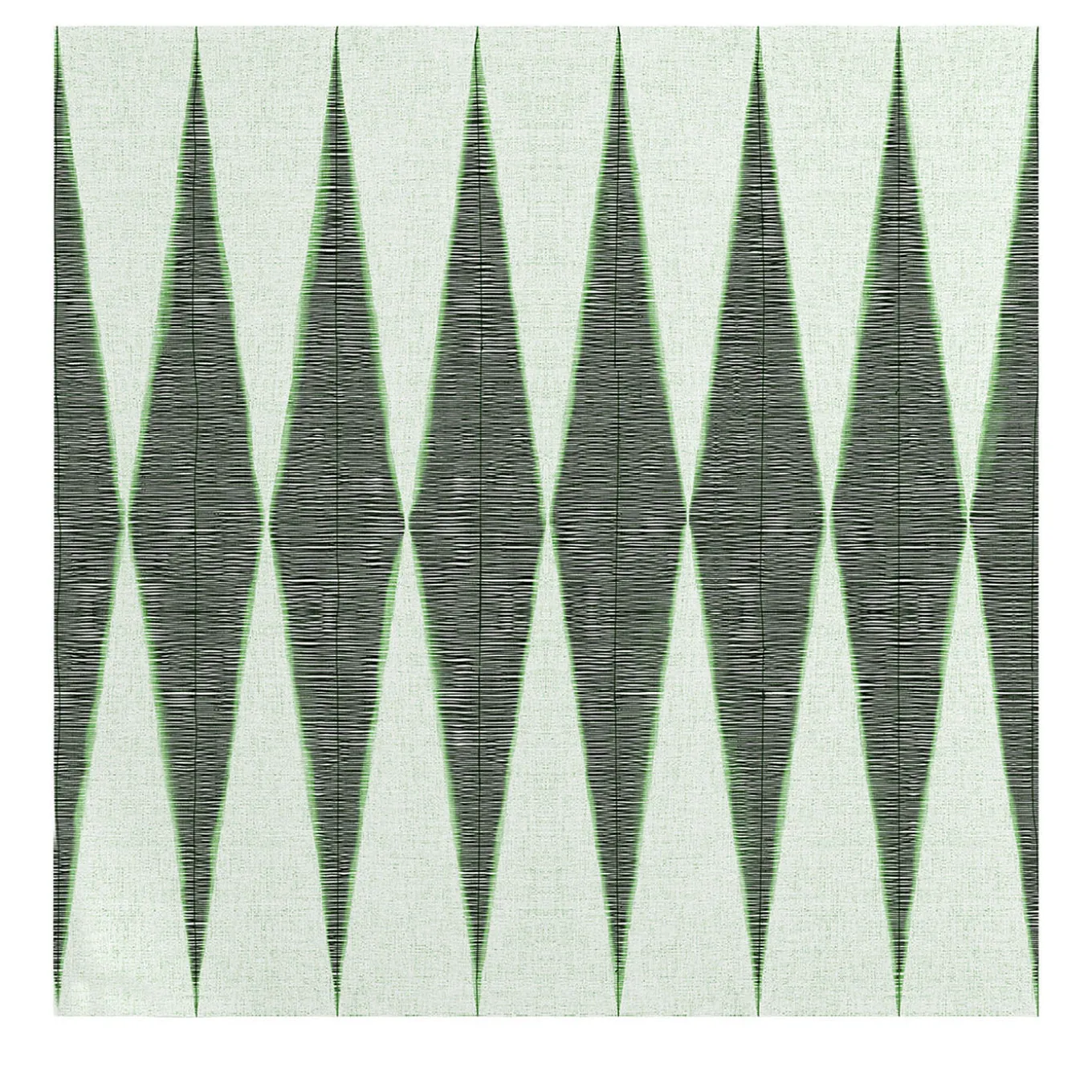 Carta da Parati Etnica Retro Verde