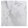 Carta da parati in jacquard argento cristallo