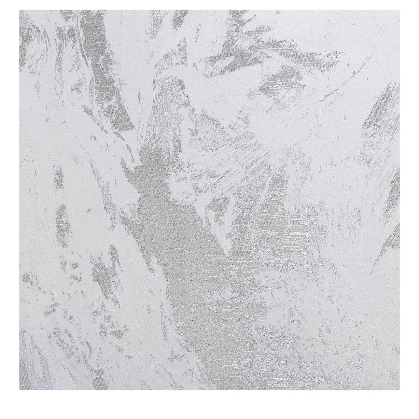Carta da parati in jacquard argento cristallo