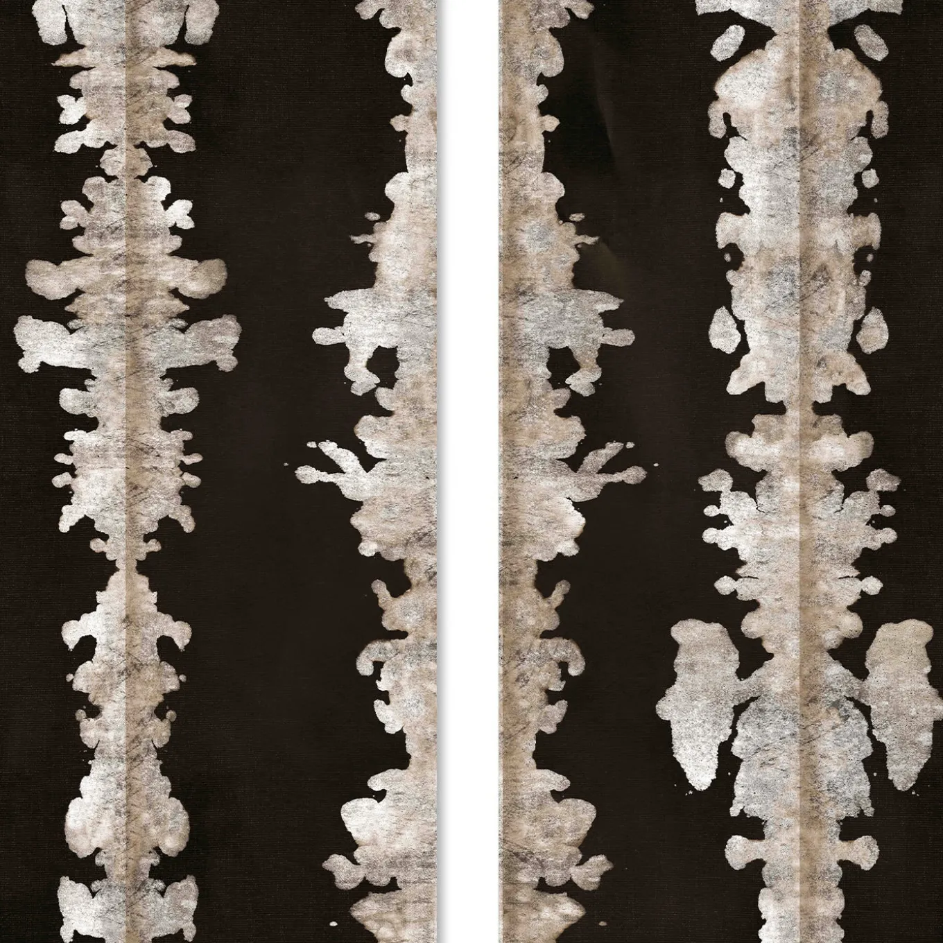 Carta da parati Ink Blots Shibori