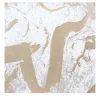 Carta da parati Jazz Glam in velluto metallico oro