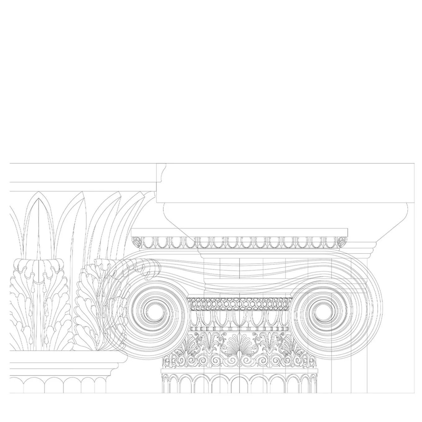 Carta da parati Layers n.1