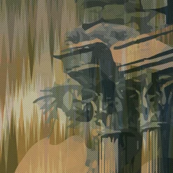 Carta da parati Storm of Stones and Shadows Autumn edition di Magnus Gjoen