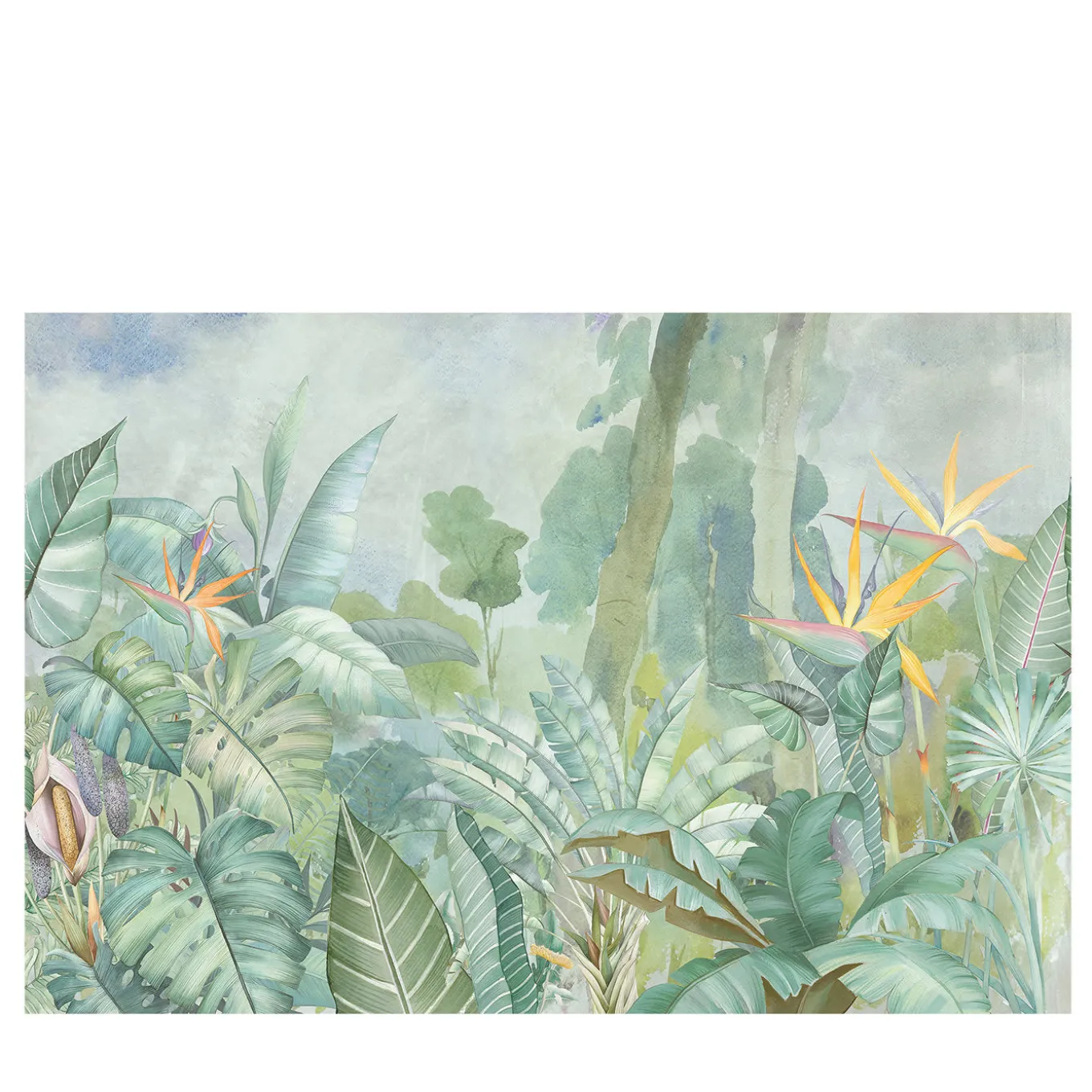 Carta da parati strutturata Jungle