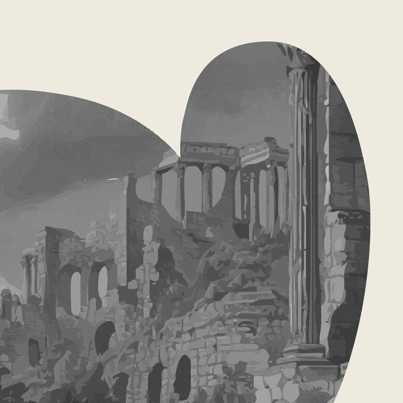 Carta da parati Whispers of Forgotten Past Egg Edition di Magnus Gjoen
